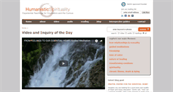 Desktop Screenshot of humanisticspirituality.org